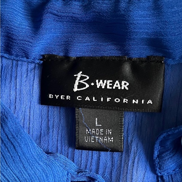 B~WEAR BYER CALIFORNIA BLOUSE LG - Picture 2 of 2